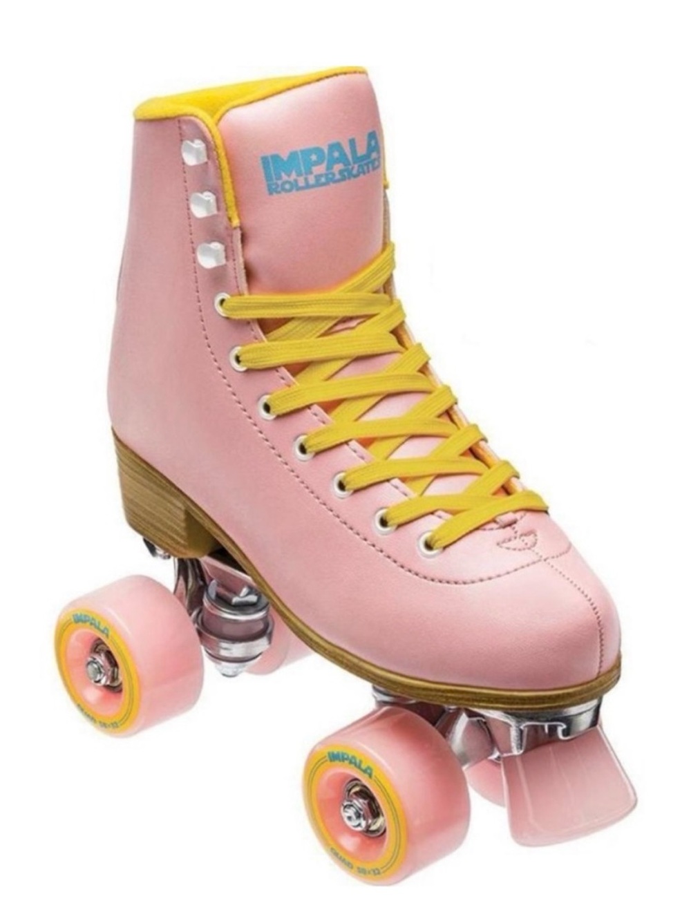 Impala Sidewalk Roller Skates Pink Yellow Women’s US 7